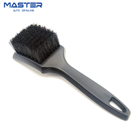 KLCB Horsehair Brush Leather Textile Cleaning Brush for Car Interior Seats  Sofa Carpet