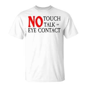 T-shirt « Pas de conversation ni contact visuel » pour chien d'assistance - Product Image 2