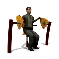 Grande roue pour personnes handicapées | Équipement de conditionnement physique en plein air dans les parcs communautaires et les espaces verts publics et les maisons de soins infirmiers et les zones de réadaptation