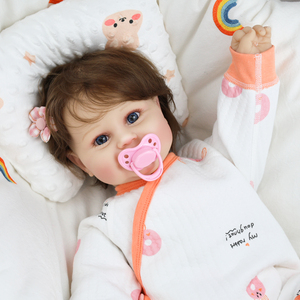 Muñeca Realista de bebé <span class=keywords><strong>gordo</strong></span>, 60Cm, Adorable, <span class=keywords><strong>Reborn</strong></span>, gordito, recién nacido - Product Image 5