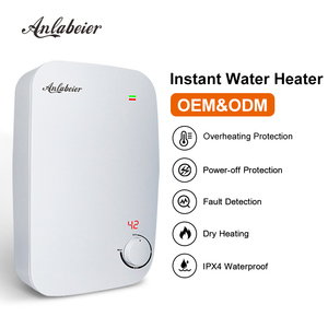 เครื่องทำน้ำอุ่นไฟฟ้าแบบไร้ถัง ควบคุมง่าย 5500W องค์ประกอบสแตนเลส ให้ความร้อนเร็ว 220V-240V จัดจำหน่ายจากโรงงาน รับผลิตแบบ ODM - Product Image 6