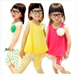 Conjunto de Ropa Coreana para Niños de Google con Flores Artificiales - Product Image 2