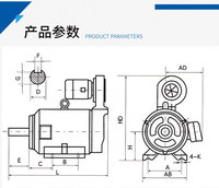 Fabricant vente YLJ couple moteur scène éclairage enroulement moteur couple moteur support ODM OEM