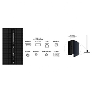 ทีวีขนาด 75 นิ้ว MiniLED Oled Qled 4K HD ทีวี 55 65 70 86 นิ้ว สมาร์ททีวีพร้อม Google สำหรับโรงแรมและการใช้งานแบบพกพา MiniLED Oled - Product Image 1