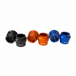 Distanziali ruota posteriore Husqvarna FE 501 14-23 20mm e 15mm rifiniti in lega e alluminio blu cromato - Product Image 1