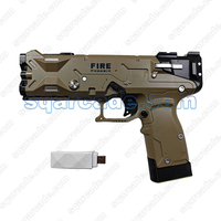 Pistolet lumineux sans fil Fire Phoenix AimLightGun 2.4G avec vidéo performante, même caméra que la manette Wii avec recul électromagnétique