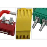 Connecteur de perçage d'isolation (IPC) à pince de terre, homologué 63A-400A 230V/1kV IP67/IP65 Série JJC avec anneau de mise à la terre