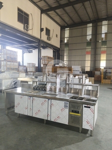 Comptoir de bar à bubble tea en acier inoxydable – Design moderne pour votre comptoir à thé - Product Image 5