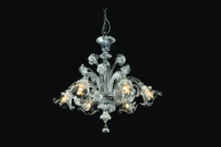Décor à la maison moderne d'escalier en verre éclairage intérieur lustre en verre de murano lampe Offre Spéciale moins cher murano éclairage usine en gros