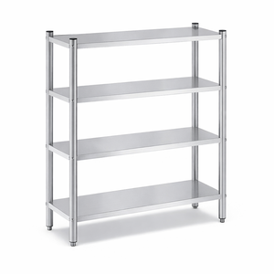 Étagère de rangement robuste pour cuisine commerciale, en acier inoxydable 304 201, pour <span class=keywords><strong>restaurant</strong></span>, vente chaude - Product Image 4