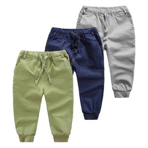 Pantalones Deportivos de Algodón con Cierre para Niños, Ropa Infantil al por Mayor en Línea - Product Image 1