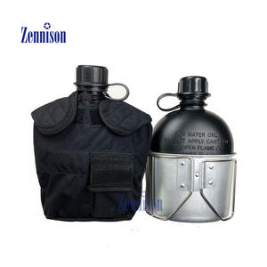 Test Quality 3-Pieces <span class=keywords><strong>Suite</strong></span> 800ml 1000mL Capacidad USGI Water Canteen - Product Image 1
