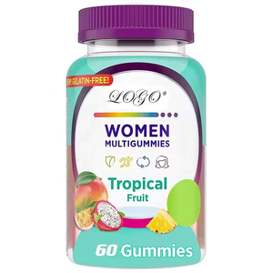Gomitas de Vitaminas para Mujeres, Mejoran la Inmunidad y la Memoria, Sin Gluten, Veganas, 60 Unidades, Opciones de Sabor Personalizables - Product Image 1