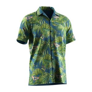 Chemise hawaïenne à manches courtes pour homme, de haute qualité, à sublimation, motif floral, vêtements de plage tendance - Product Image 3