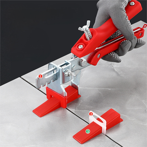 Entretoises de carreaux en <span class=keywords><strong>PVC</strong></span> de 3mm au design moderne Clips de nivellement réutilisables pour les carreaux de céramique, de porcelaine et de plastique de 1.5mm d'épaisseur - Product Image 2