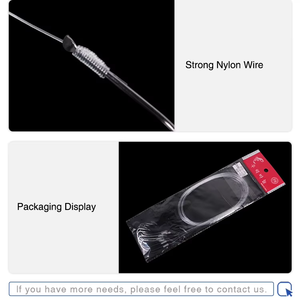 9 #-28 # peralatan memancing ikan laut profesional 9-28 # kail pancing berduri dengan senar nilon - Product Image 4