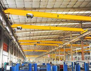 Grúa Puente Monoviga de Bajo Ruido, 1-30 Toneladas, Uso en Talleres, 380V/415V con Sistema de Freno de Emergencia - Product Image 2