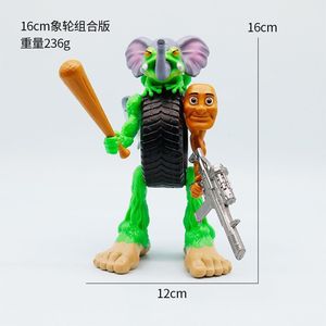 Shanhaijing Fusion édition PVC congelé 1/12 échelle homme jouet amovible à main pied arbre grenouille ornements poupée femmes - Product Image 6
