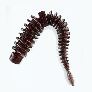 6.5cm 1.1g Lure Bait TPE Floating Anti-thread Needle Tail Soft Bait Surface System <strong>Black</strong> Pit Perch Snakehead Bait - Product Image 6