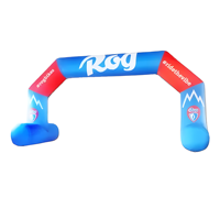 Arco Inflable Personalizado para Competencias Deportivas, Arco de Aire para Publicidad, Eventos y Promoción de Campamentos con Exhibición de Logotipo
