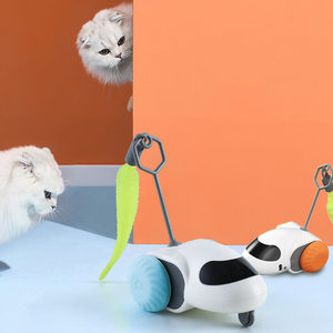 Jouet pour chat interactif intelligent drôle jouet de souris électrique en mouvement automatique vente en gros - Product Image 1