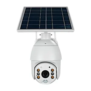 Sistema de cámara de seguridad inalámbrica para el hogar, sistema de seguridad CCTV solar para exteriores, Wifi, cámara de vigilancia