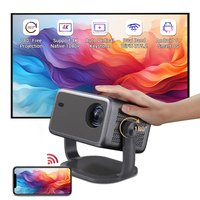 Projecteur 4K L018 ODM/OEM 900 ANSI 120 pouces Android 11 Wifi portable pour cinéma maison intérieur, salon et chambre