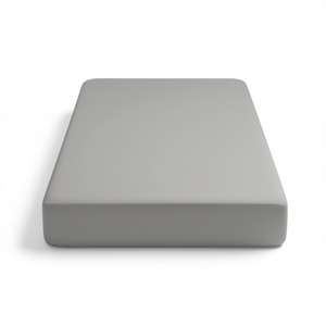 Sábana Ajustable 100% Algodón Gris Alemán King 200x200 Cm - Product Image 3