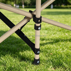 Lit de camping pliable robuste en métal ultraléger pour adultes, idéal pour le jardin, les voyages et l'extérieur - Product Image 6