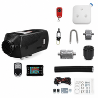 Chauffage d'appoint diesel 5KW 12V/24V avec télécommande et application Bluetooth, chauffage rapide pour camion, camping-car, fourgonnette, garage