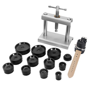 Set di 18 Attrezzi per <span class=keywords><strong>Riparazione</strong></span> Orologi, Kit per Pressare e Chiudere il Fondello, Strumenti per Orologiai - Product Image 1