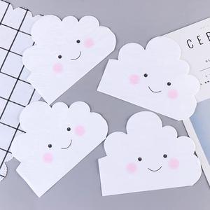 Niedliche Katzenmuster-Servietten für Kinder, 2-lagig, 4-fach gefaltet, bunt, aus reinem Zellstoff, 33x33cm, im Beutel, für Geburtstagsfeiern - Product Image 3