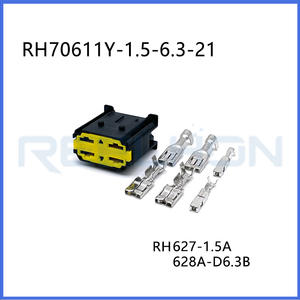Connecteur automatique interrupteur d'allumage de voiture à 6 broches prise de verrouillage de démarrage Renault <span class=keywords><strong>Dacia</strong></span> Logan modèle en cuivre numéros de pièce 1544147-1 AL239 - Product Image 2
