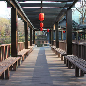 Pérgola compuesta <span class=keywords><strong>de</strong></span> plásticos <span class=keywords><strong>de</strong></span> <span class=keywords><strong>madera</strong></span> robusta y duradera para jardín/pérgola <span class=keywords><strong>de</strong></span> porche <span class=keywords><strong>de</strong></span> paisaje/pérgola <span class=keywords><strong>de</strong></span> WPC para exteriores - Product Image 3