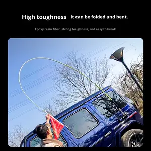 Bandiera Guida Ufficiale per Veicoli Fuoristrada, Segnalazione per Auto, Guida nel Deserto, Modello Speciale per Pickup Tank <span class=keywords><strong>Raptor</strong></span> 002 in Resina Epossidica - Product Image 2