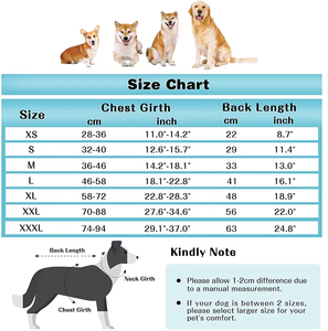 USMILEPET Vente Flash Été : T-shirt de Protection Professionnel en Modal pour Animaux Souffrant de Troubles Cutanés, Tissu Doux, Usage Chirurgical - Product Image 4