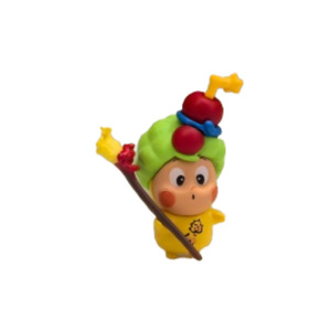Starman – Figurine d'animal mignonne personnalisée en PVC, <span class=keywords><strong>jouet</strong></span> de dessin animé tendance, ornement DIY, porte-clés, pendentif de téléphone - Product Image 5