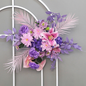 High Quality Artificial Silk Flowers Hydrangea Single <b>Heads</b> Hydrangea Flowers Artificial Silk Hydrangea for Wedding Decoration - Product Image 5