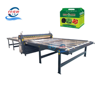 Carton de vente directe Machines de découpe et de rainage Machine de table plate
