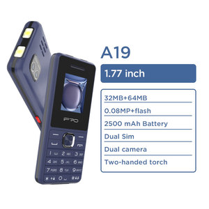 2024 offerta speciale Ipro A19 a basso costo 2G Feature phone da 1.77 pollici sottili di piccole dimensioni cellulari da gioco prodotti 2024 Ipro A19 - Product Image 1