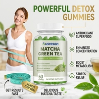 Complément Minceur Ausreson : Gommes au Thé Vert Matcha, Brûleur de Graisse, Vinaigre de Cidre de Pomme, Végétalien