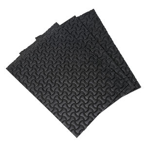 Özelleştirilmiş siyah kemik desen anti kayma taban taban ayakkabı yapımı kauçuk levha kauçuk levha ayakkabı taban malzemesi - Product Image 4