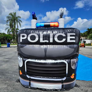 <span class=keywords><strong>Maison</strong></span> sautante gonflable combinée de rebond de château de commissariat de police commercial de PVC <span class=keywords><strong>grande</strong></span> avec la glissière d'eau <span class=keywords><strong>pour</strong></span> la <span class=keywords><strong>location</strong></span> de partie - Product Image 4