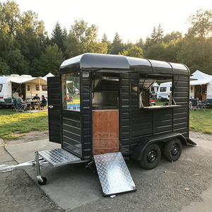 Churros Food Trailer Mobile Coffee Trucks Food Van Truck Mobile Vending Truck Breakfast Cart Outdoor Food Cart Food Kiosk Cart - Product Image 5