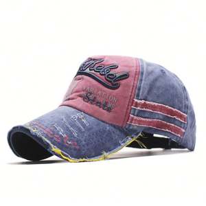 Casquette de baseball en denim de haute qualité brodée 3d pour femmes - Product Image 5