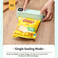 Mesin Vacuum Sealer Mini Portabel dengan Layar Digital, Pasokan Pabrik