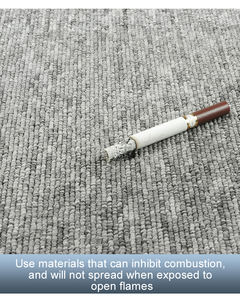 TaiFo סין ספקים מסחרי PP <span class=keywords><strong>Loop</strong></span> רול שטיח מקורה בית חדר קיר לקיר שטיח לחמניות - Product Image 4