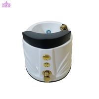 Bassin de pédicure simple en acrylique pour salon de beauté, bassin de massage pour pédicure, bain de pieds en céramique pour salon de manucure