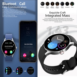 Ban đầu AMOLED Smartwatch Montre cổ tay Relojes inteligentes thông minh đồng hồ siêu siêu <span class=keywords><strong>OLED</strong></span> AMOLED Màn hình hiển thị thông minh đồng hồ - Product Image 3