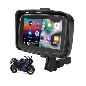 5 Inch Motorfiets Draadloze Apple Carplay Android Auto <span class=keywords><strong>Gps</strong></span> Draagbare Speciale Navigator Motorfiets <span class=keywords><strong>Gps</strong></span> Scherm <span class=keywords><strong>Ipx7</strong></span> Waterdicht - Product Image 2